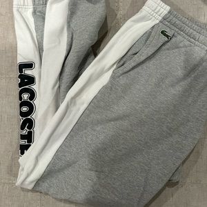 Lacoste sweatpants size XL